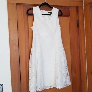 FINAL OFFER! WHBM White Bridal Dress